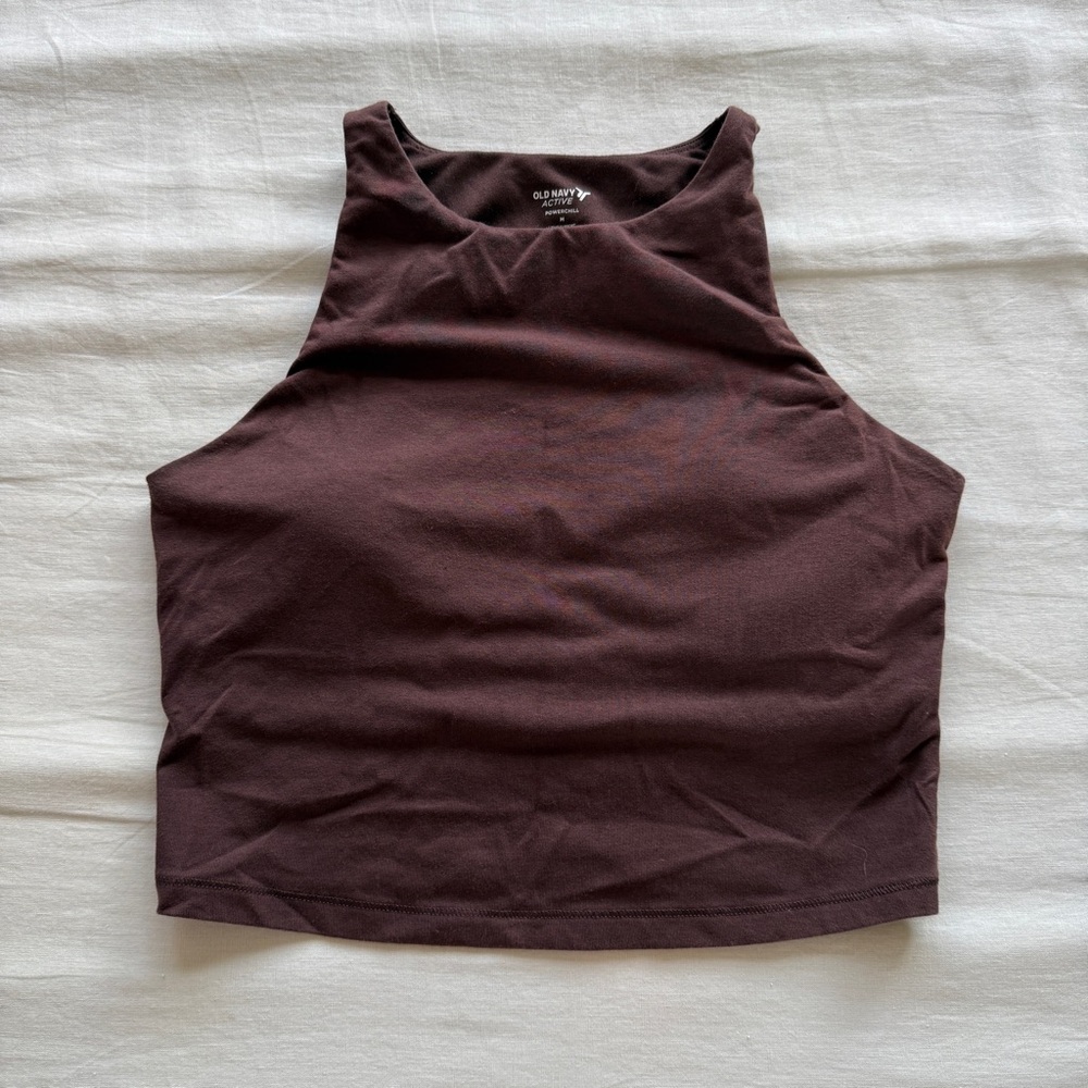 Old Navy Women's Dark Brown Tank Top